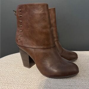Elegant Brown Ankle Booties